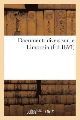 Documents Divers Sur Le Limousin 1