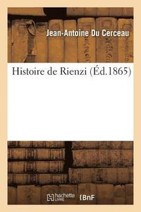 bokomslag Histoire de Rienzi