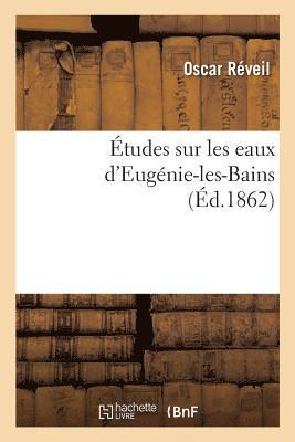 bokomslag tudes Sur Les Eaux d'Eugnie-Les-Bains
