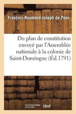 bokomslag Rflexions Sur Quelques Articles Du Plan de Constitution