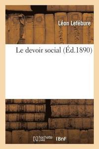 bokomslag Le Devoir Social