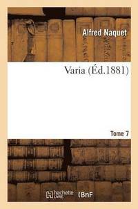 bokomslag Varia Tome 7
