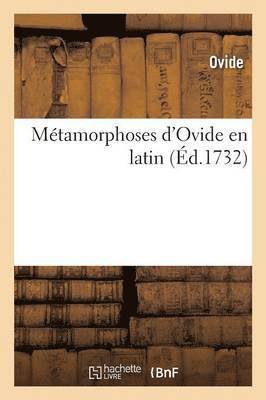 bokomslag Les Mtamorphoses d'Ovide En Latin