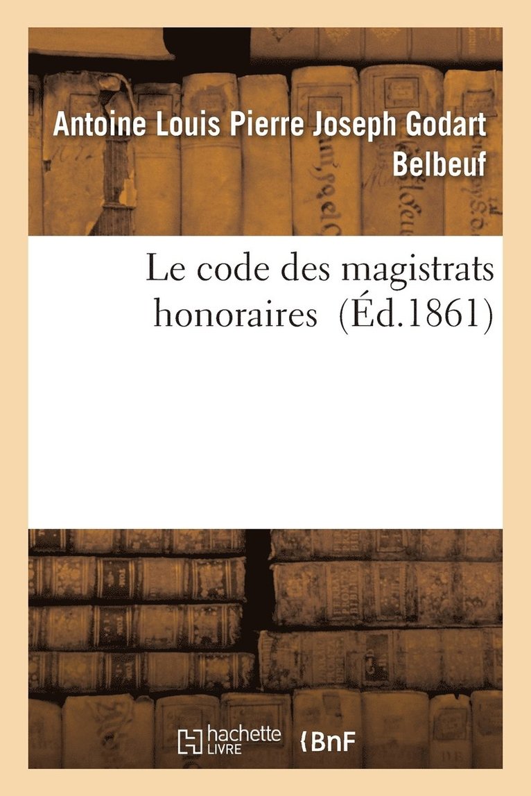 Le Code Des Magistrats Honoraires 1