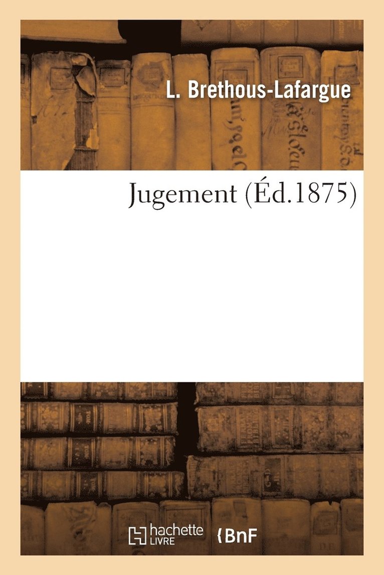 Jugement 1
