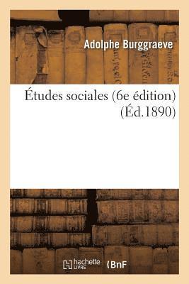 bokomslag Études Sociales 6e Édition
