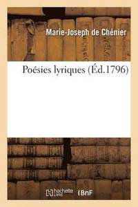 bokomslag Poésies Lyriques