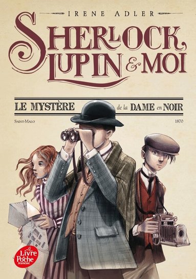 Irene Adler - Sherlock, Lupin och jag - Del 1: Mysteriet med damen i svart (Franska), Häftad