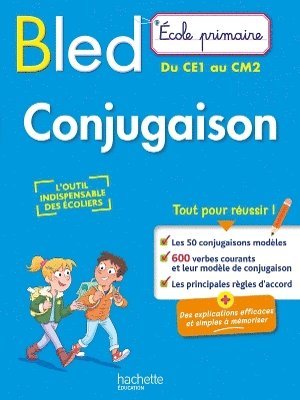 bokomslag BLED Ecole Primaire Conjugaison Du CE1 au CM2