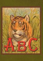 bokomslag Carnet Ligné Abécedaire Tête de Tigre