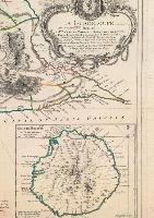 Carnet Ligné Carte de la Guadeloupe, Le Rouge, 1753 1