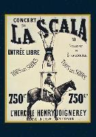 bokomslag Carnet ligné Affiche La Scala L'Hercule''