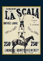 bokomslag Carnet ligné Affiche La Scala L'Hercule""