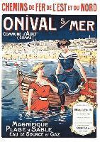 bokomslag Carnet Ligné Ligné Affiche Chemins de Fer Onival-Sur-Mer