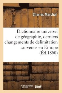 bokomslag Dictionnaire Universel de Gographie