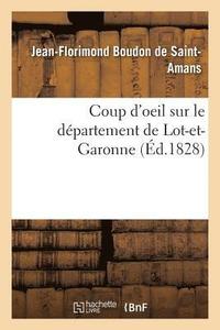 bokomslag Coup d'Oeil Sur Le Dpartement de Lot-Et-Garonne
