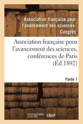 Association Franaise Pour l'Avancement Des Sciences, Confrences de Paris 1