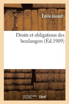 bokomslag Droits Et Obligations Des Boulangers