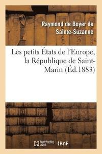 bokomslag Les Petits tats de l'Europe, La Rpublique de Saint-Marin