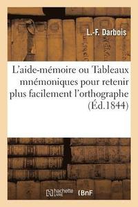 bokomslag L'Aide-Memoire Ou Tableaux Mnemoniques Pour Retenir Plus Facilement l'Orthographe