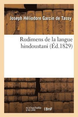 bokomslag Rudimens de la Langue Hindoustani