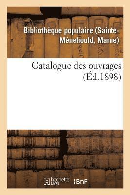 Catalogue Des Ouvrages 1