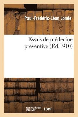 bokomslag Essais de Médecine Préventive