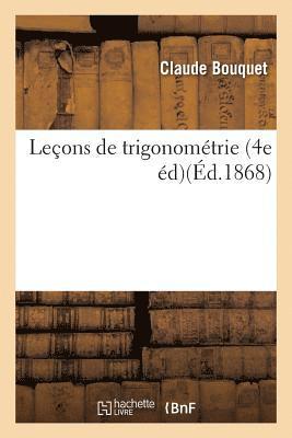bokomslag Leçons de Trigonométrie, 4e Édition