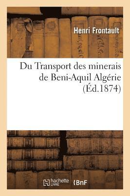 bokomslag Du Transport Des Minerais de Beni-Aquil Algérie