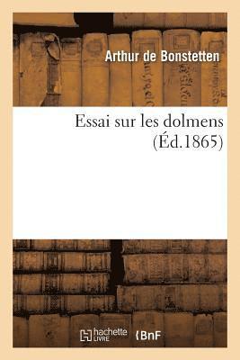 bokomslag Essai Sur Les Dolmens
