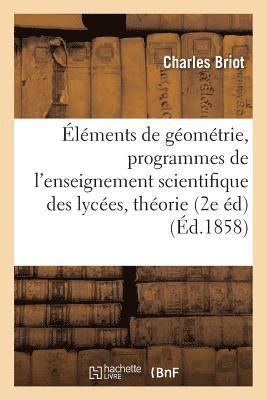 bokomslag lments de Gomtrie Conformes Aux Programmes de l'Enseignement Scientifique Dans Les Lyces