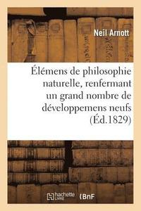 bokomslag Elemens de Philosophie Naturelle
