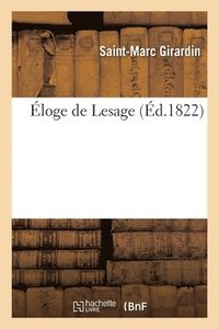 bokomslag Eloge de Lesage