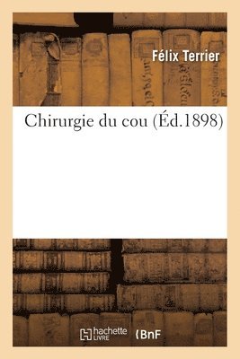 Chirurgie Du Cou 1