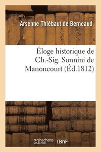 bokomslag loge historique de Ch.-Sig. Sonnini de Manoncourt
