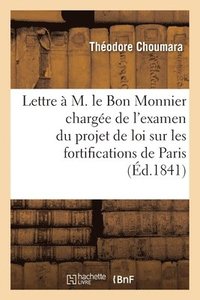 bokomslag Lettre  M. Le Bon Monnier, Rapporteur de la Chambre Des Pairs