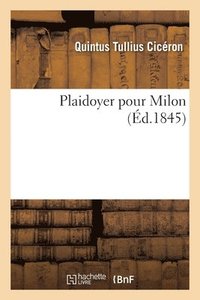 bokomslag Plaidoyer Pour Milon