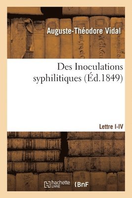 bokomslag Des Inoculations Syphilitiques