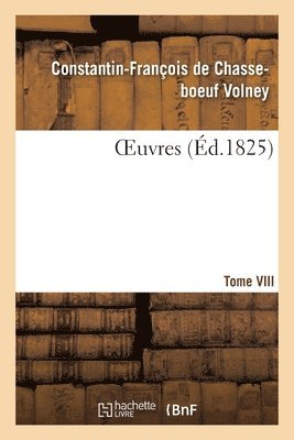 Oeuvres Tome VIII 1