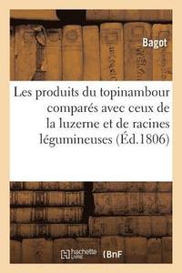bokomslag Memoire Sur Les Produits Du Topinambour Compares Avec Ceux de la Luzerne