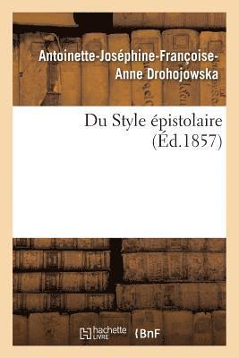 Du Style Épistolaire