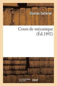 bokomslag Cours de Mécanique