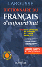 Larousse Editorial - Dictionnaire Du Francais d'Aujourdui, Inbunden