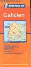 bokomslag Michelin Regionalkarte Spanien Nord-West Galicien 1 : 400 000