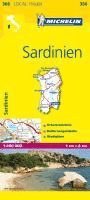 bokomslag Michelin Lokalkarte Sardinien 1 : 200 000