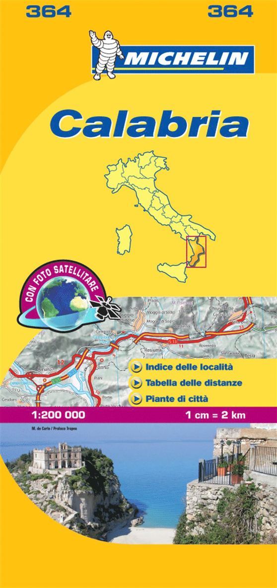 Calabria - Michelin Local Map 364 1