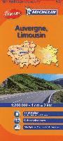 bokomslag Michelin Regionalkarte Auvergne, Limousin 1 : 200 000