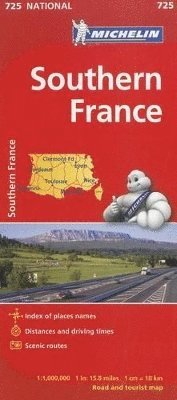 Southern France - Michelin National Map 725 1
