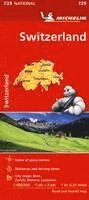 bokomslag Michelin Switzerland Map 729