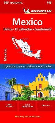 bokomslag Mexico - Michelin National Map 765